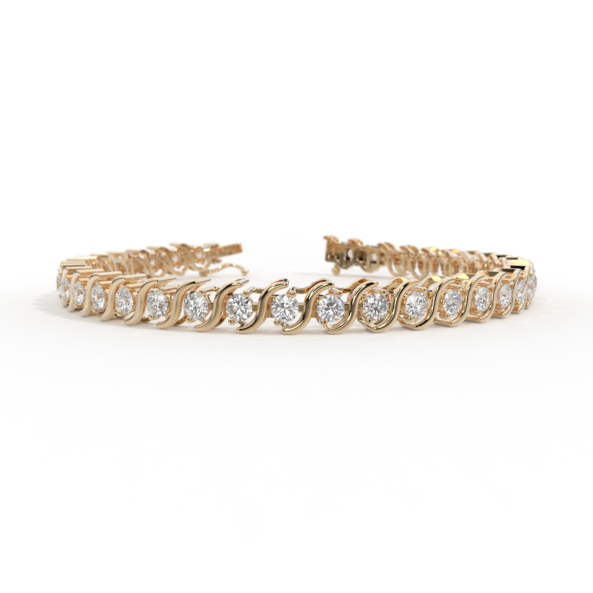 TENNIS CLASSIC  S LINK  3.00mm ROUND BRACELET